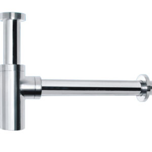 Chrome Round Bottle Trap 32mm