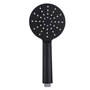 Pentro Round 3 Functions Matte Black Hand Shower Spray