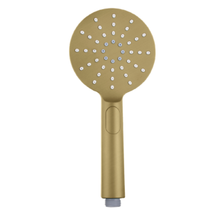 Pentro Round 3 Functions Brushed Yellow Gold Hand Shower Spray
