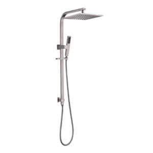 Esperia 250mm Brushed Nickel Square Shower Station