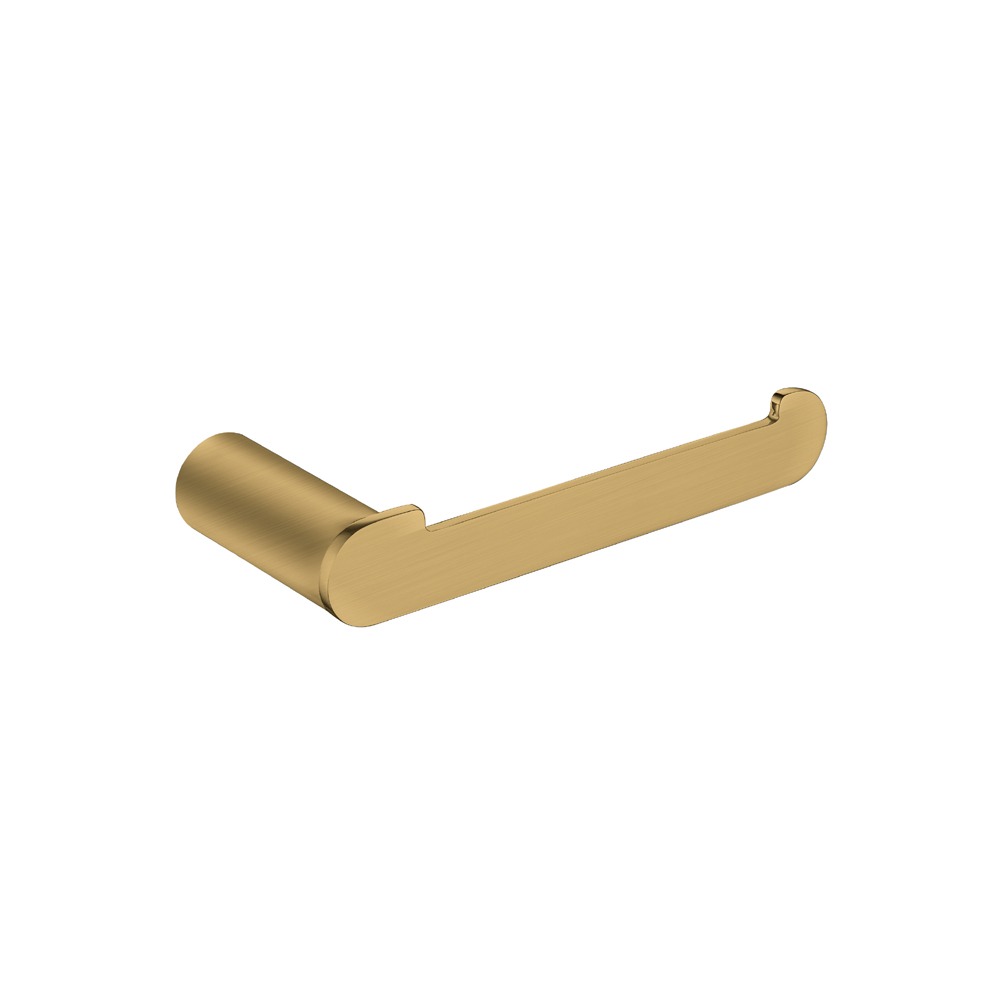 Bellino Brushed Yellow Gold Toilet Roll Holder Ozinn