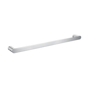 Bellino Chrome Solid Brass Single Towel Rail 600mm