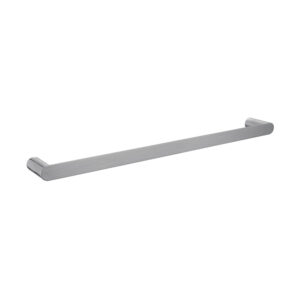 Bellino Brushed Nickel Solid Brass Single Towel Rail 600mm