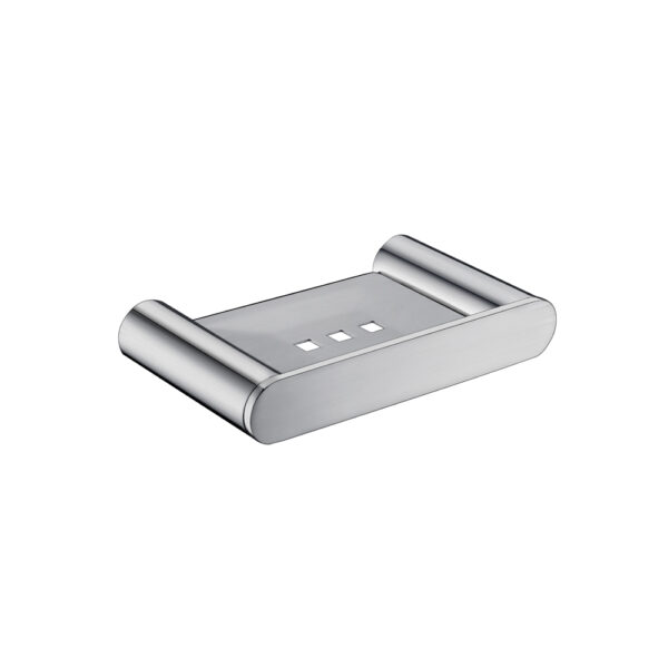 Bellino Brushed Nickel Soap Dish - Image 2