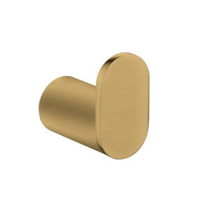 Bellino Brushed Yellow Gold Round Robe Hook