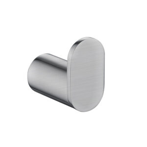 Bellino Brushed Nickel Round Robe Hook