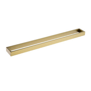 Cavallo Chrome Square Single Towel Rail 600mm