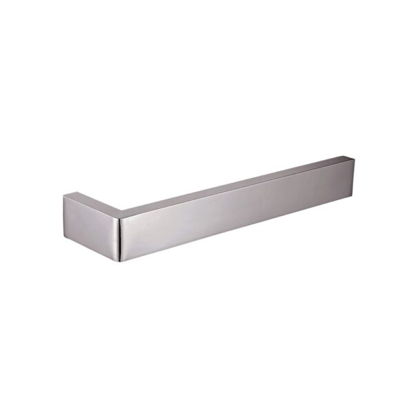 Cavallo Brushed Nickel Square Towel Ring 200mm - Image 2