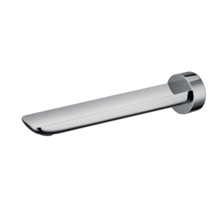 RUSHY Brushed Nickel Bathtub/Basin Wall Spout