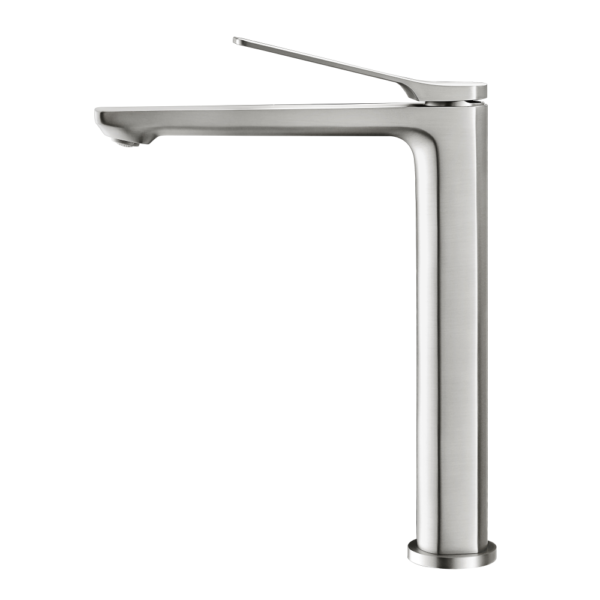 RUSHY Brushed Nickel Tall Basin Mixer - Image 2