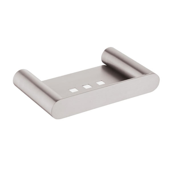 RUSHY Brushed Nickel Soap Dish Holder - Image 2