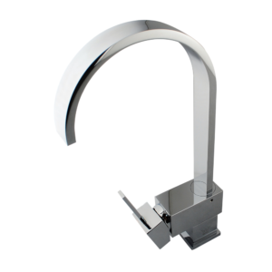 Gooseneck Chrome Kitchen Sink Mixer Tap