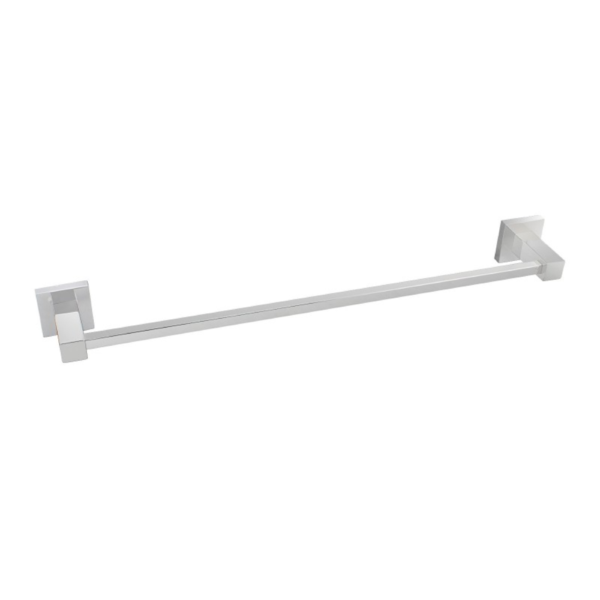 BLAZE Chrome Single Towel Rail 600mm - Image 2