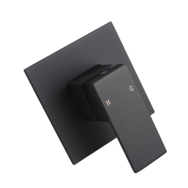 BLAZE Black Shower Wall Mixer - Image 2