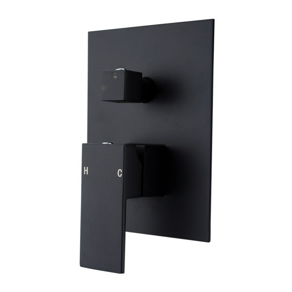 BLAZE Black Shower/Bath Mixer Diverter - Image 2