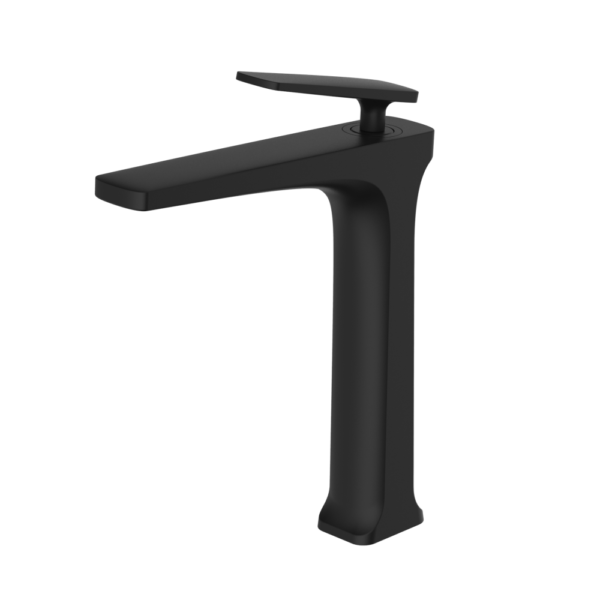 Bathroom Brass Black Basin Mixer Tap - Image 3