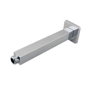 Chrome Square Ceiling Shower Arm 200mm