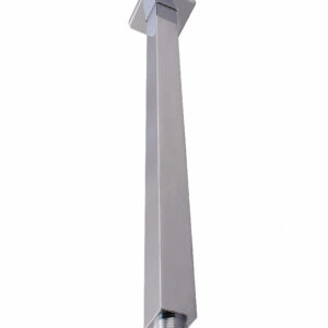 Brushed Nickel Square Ceiling Shower Arm 400mm