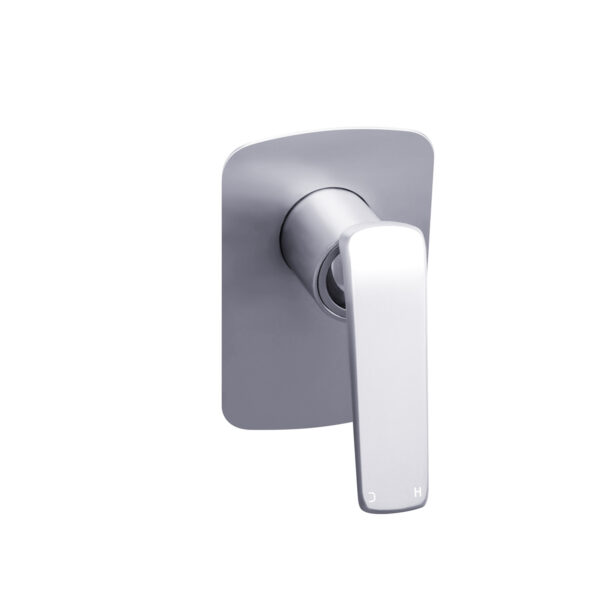 Esperia Brushed Nickel Wall Mixer - Image 2