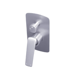 Esperia Brushed Nickel Wall Mixer with Diverter